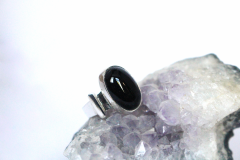 Ring met onyx